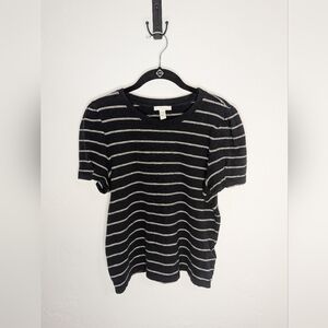 Daily Ritual Striped Short Sleeve Tee